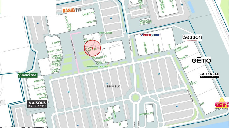Ma-Cabane - Location Local commercial Sens, 199 m²