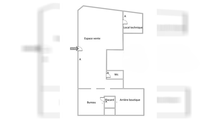 Ma-Cabane - Location Local commercial Sermaises, 95 m²
