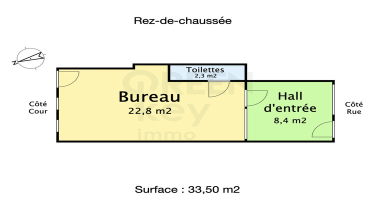 Ma-Cabane - Location Local commercial Toucy, 33 m²