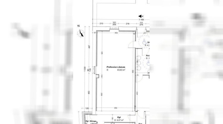 Ma-Cabane - Location Local commercial Toulenne, 43 m²