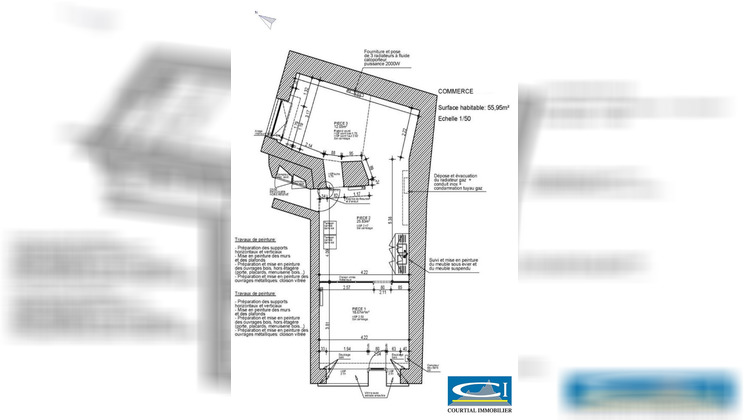 Ma-Cabane - Location Local commercial Tournon-sur-Rhône, 56 m²