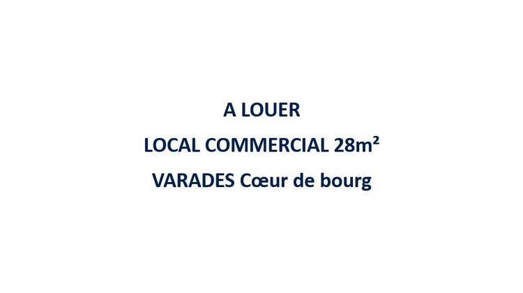 Ma-Cabane - Location Local commercial VARADES, 28 m²