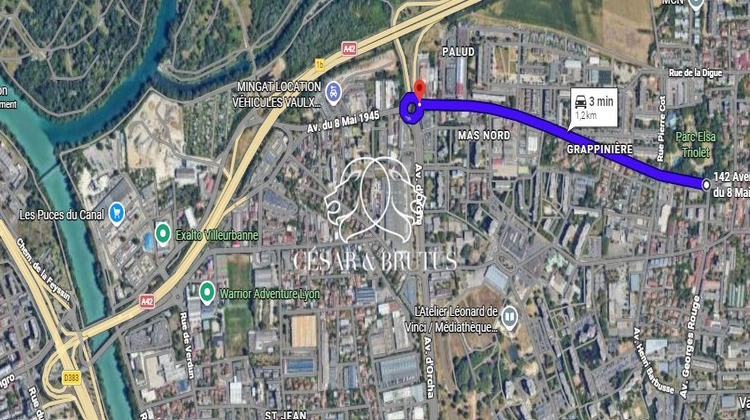 Ma-Cabane - Location Local commercial Vaulx-en-Velin, 84 m²
