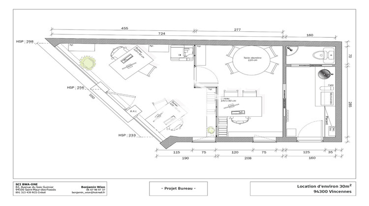 Ma-Cabane - Location Local commercial VINCENNES, 27 m²