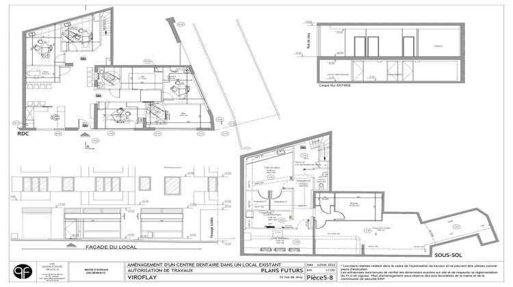 Ma-Cabane - Location Local commercial Viroflay, 240 m²