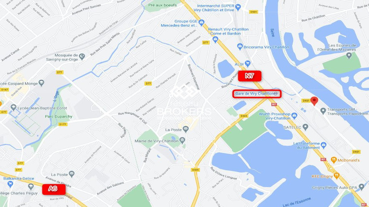 Ma-Cabane - Location Local commercial Viry-Châtillon, 327 m²