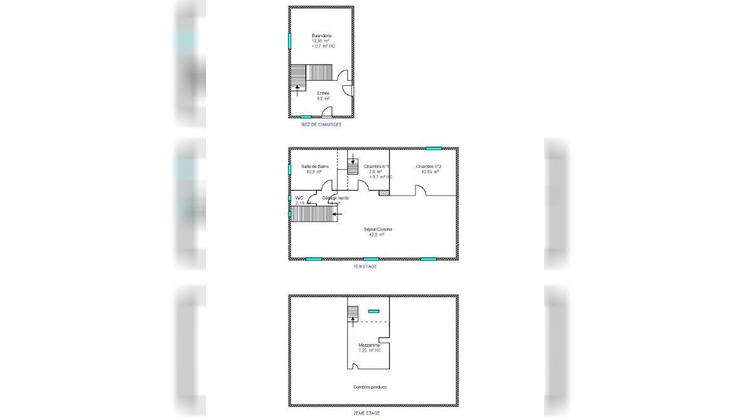 Ma-Cabane - Location Maison Aveizieux, 96 m²