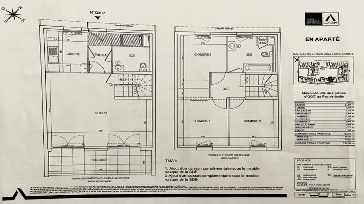 Ma-Cabane - Location Maison BEZONS, 87 m²