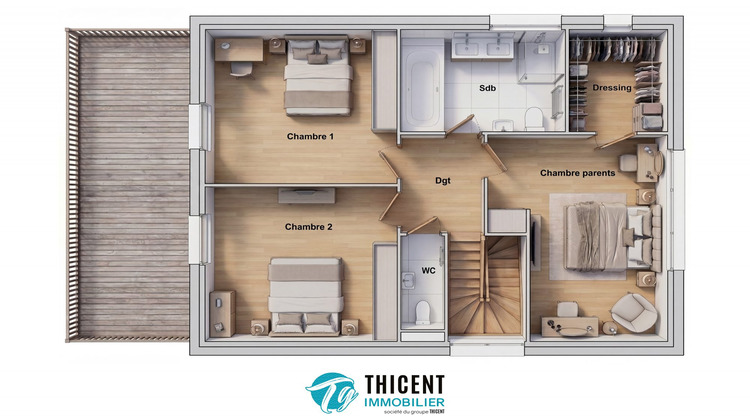 Ma-Cabane - Location Maison Bietlenheim, 126 m²