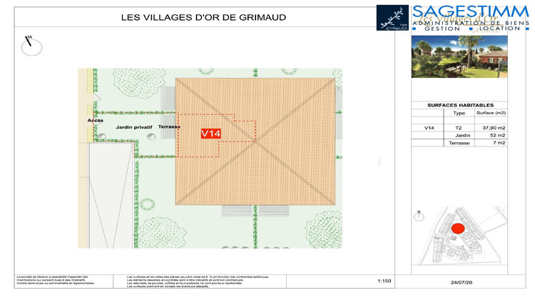 Ma-Cabane - Location Maison GRIMAUD, 37 m²