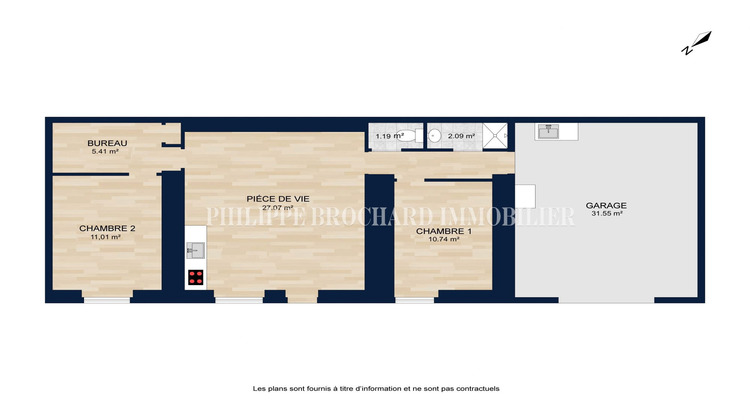 Ma-Cabane - Location Maison Le Champ-Saint-Père, 60 m²