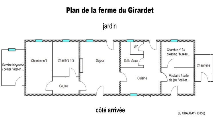 Ma-Cabane - Location Maison LE CHAUTAY, 119 m²