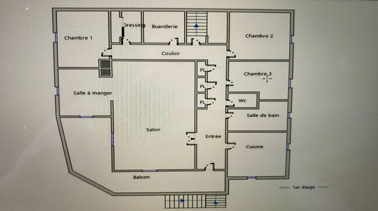 Ma-Cabane - Location Maison Mours-Saint-Eusèbe, 125 m²
