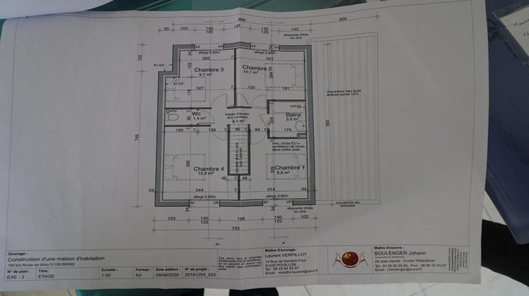 Ma-Cabane - Location Maison REIMS, 99 m²
