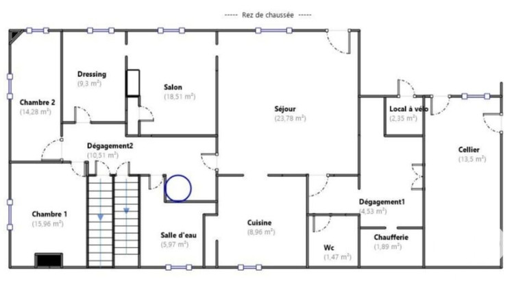 Ma-Cabane - Location Maison Saint-Étienne-Au-Temple, 116 m²