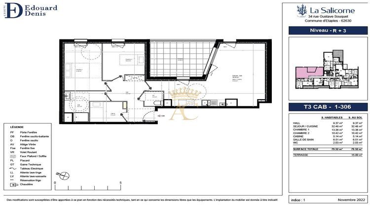 Ma-Cabane - Neuf Appartement Étaples, 40 m²