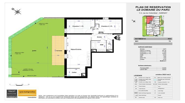 Ma-Cabane - Neuf Appartement AIZENAY, 66 m²