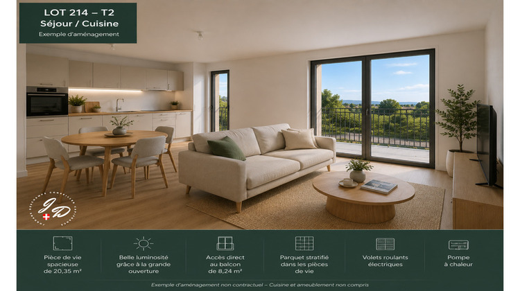 Ma-Cabane - Neuf Appartement ALBENS, 43 m²