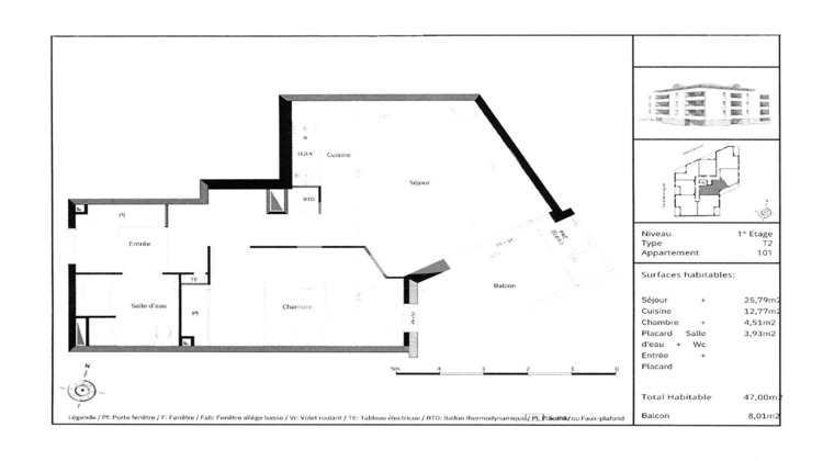 Ma-Cabane - Neuf Appartement ALBI, 47 m²