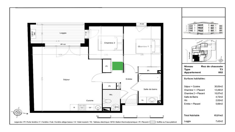 Ma-Cabane - Neuf Appartement ALBI, 66 m²