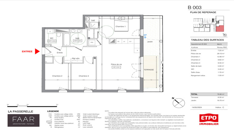 Ma-Cabane - Neuf Appartement Angers, 79 m²