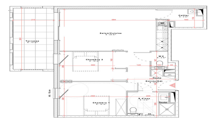 Ma-Cabane - Neuf Appartement ANGLET, 64 m²