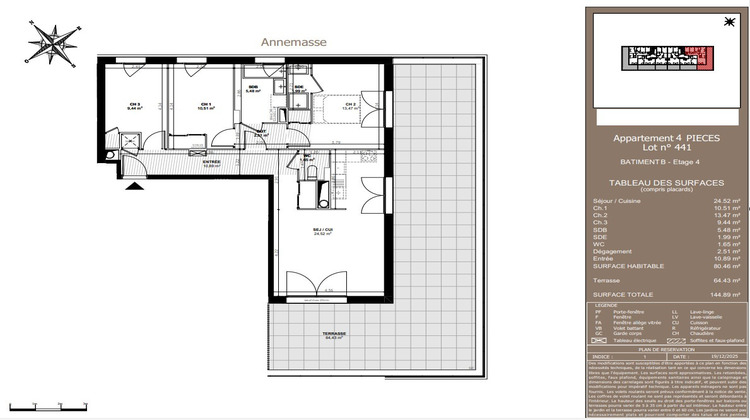 Ma-Cabane - Neuf Appartement ANNEMASSE, 60 m²