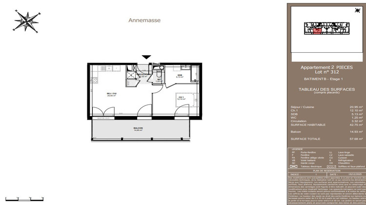 Ma-Cabane - Neuf Appartement ANNEMASSE, 42 m²