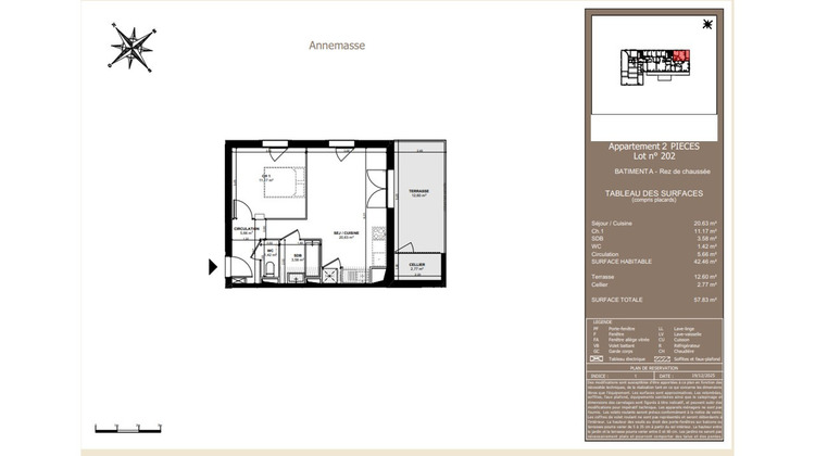 Ma-Cabane - Neuf Appartement ANNEMASSE, 42 m²