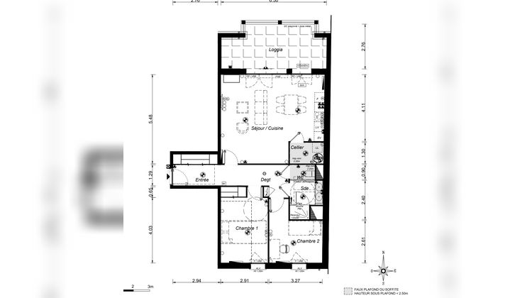 Ma-Cabane - Neuf Appartement Arcachon, 75 m²