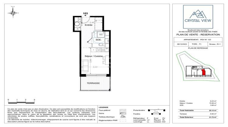 Ma-Cabane - Neuf Appartement Auron, 25 m²