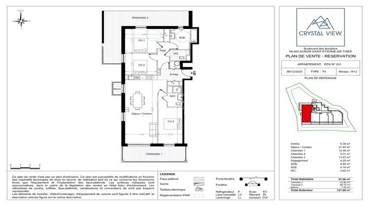 Ma-Cabane - Neuf Appartement Auron, 91 m²