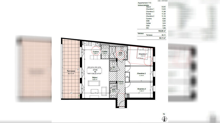 Ma-Cabane - Neuf Appartement Belfort, 104 m²