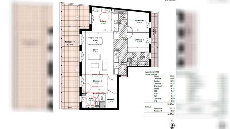 Ma-Cabane - Neuf Appartement Belfort, 125 m²