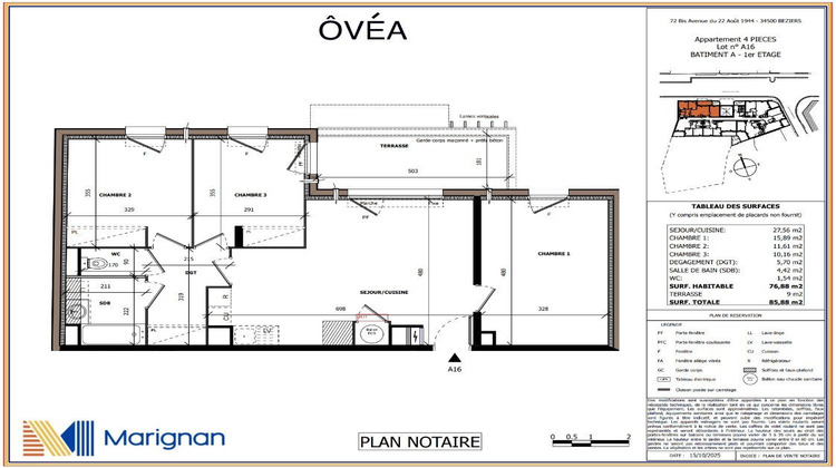 Ma-Cabane - Neuf Appartement BEZIERS, 76 m²