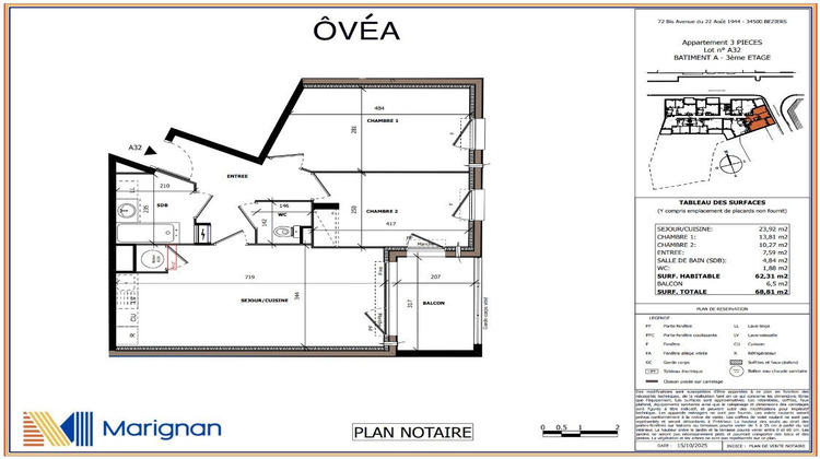 Ma-Cabane - Neuf Appartement BEZIERS, 62 m²