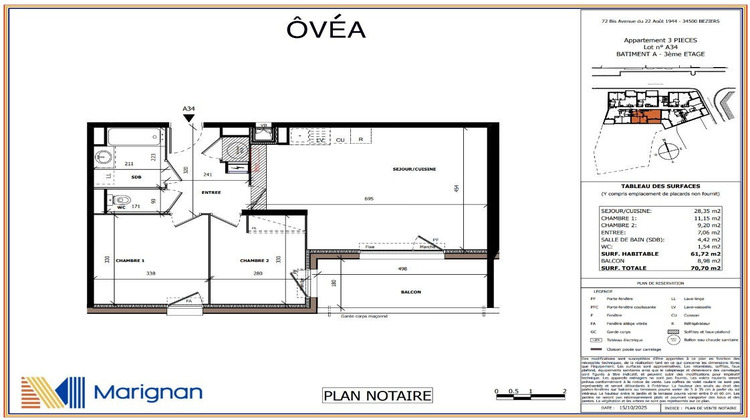 Ma-Cabane - Neuf Appartement BEZIERS, 61 m²