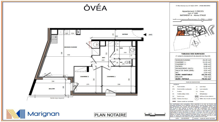 Ma-Cabane - Neuf Appartement BEZIERS, 63 m²