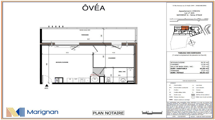Ma-Cabane - Neuf Appartement BEZIERS, 43 m²