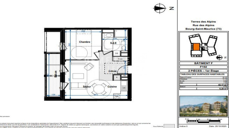 Ma-Cabane - Neuf Appartement Bourg-Saint-Maurice, 43 m²