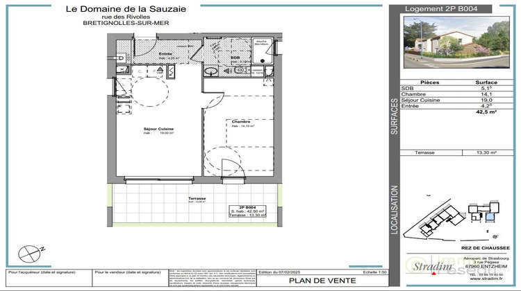 Ma-Cabane - Neuf Appartement BRETIGNOLLES SUR MER, 0 m²
