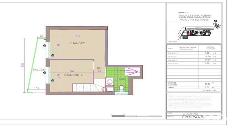 Ma-Cabane - Neuf Appartement Cachan, 67 m²