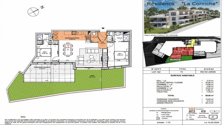 Ma-Cabane - Neuf Appartement Carqueiranne, 68 m²