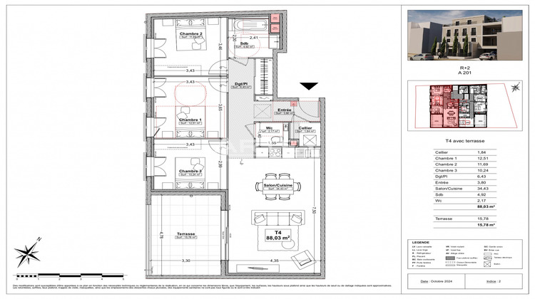 Ma-Cabane - Neuf Appartement Carqueiranne, 88 m²