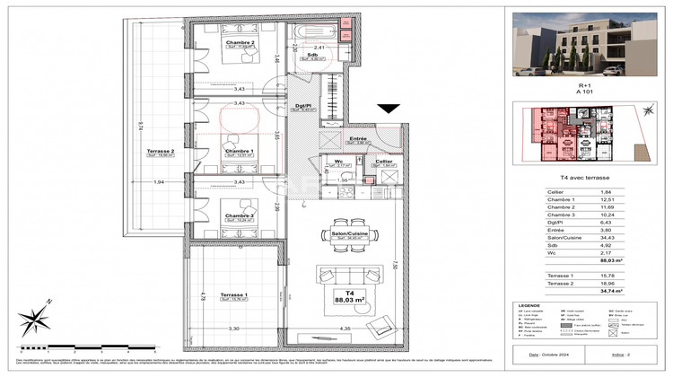 Ma-Cabane - Neuf Appartement Carqueiranne, 88 m²