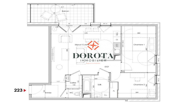 Ma-Cabane - Neuf Appartement Challes-les-Eaux, 64 m²