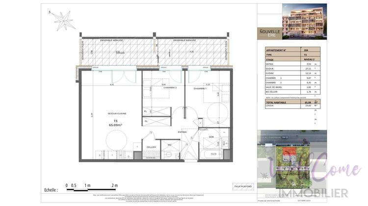 Ma-Cabane - Neuf Appartement CHAMBERY, 65 m²