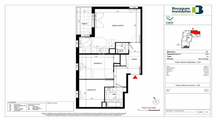 Ma-Cabane - Neuf Appartement CHAMPIGNY-SUR-MARNE, 65 m²