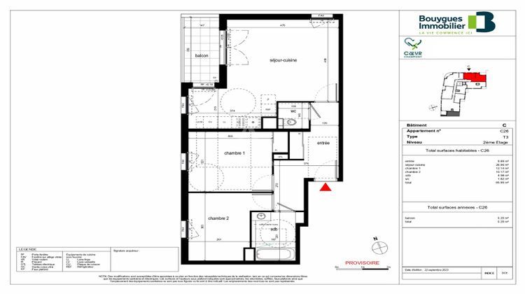 Ma-Cabane - Neuf Appartement CHAMPIGNY-SUR-MARNE, 65 m²