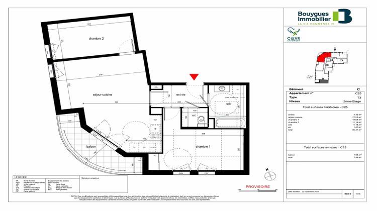 Ma-Cabane - Neuf Appartement CHAMPIGNY-SUR-MARNE, 65 m²